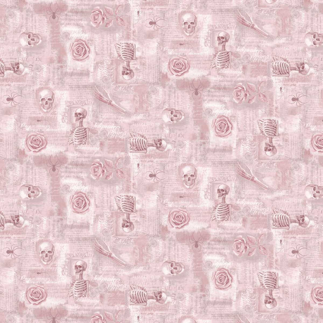 Pretty Scary - Texture Motif, Rose - 8947-29