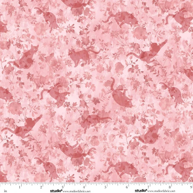 Meow Mix - Cat Texture, Rose - 8957-22