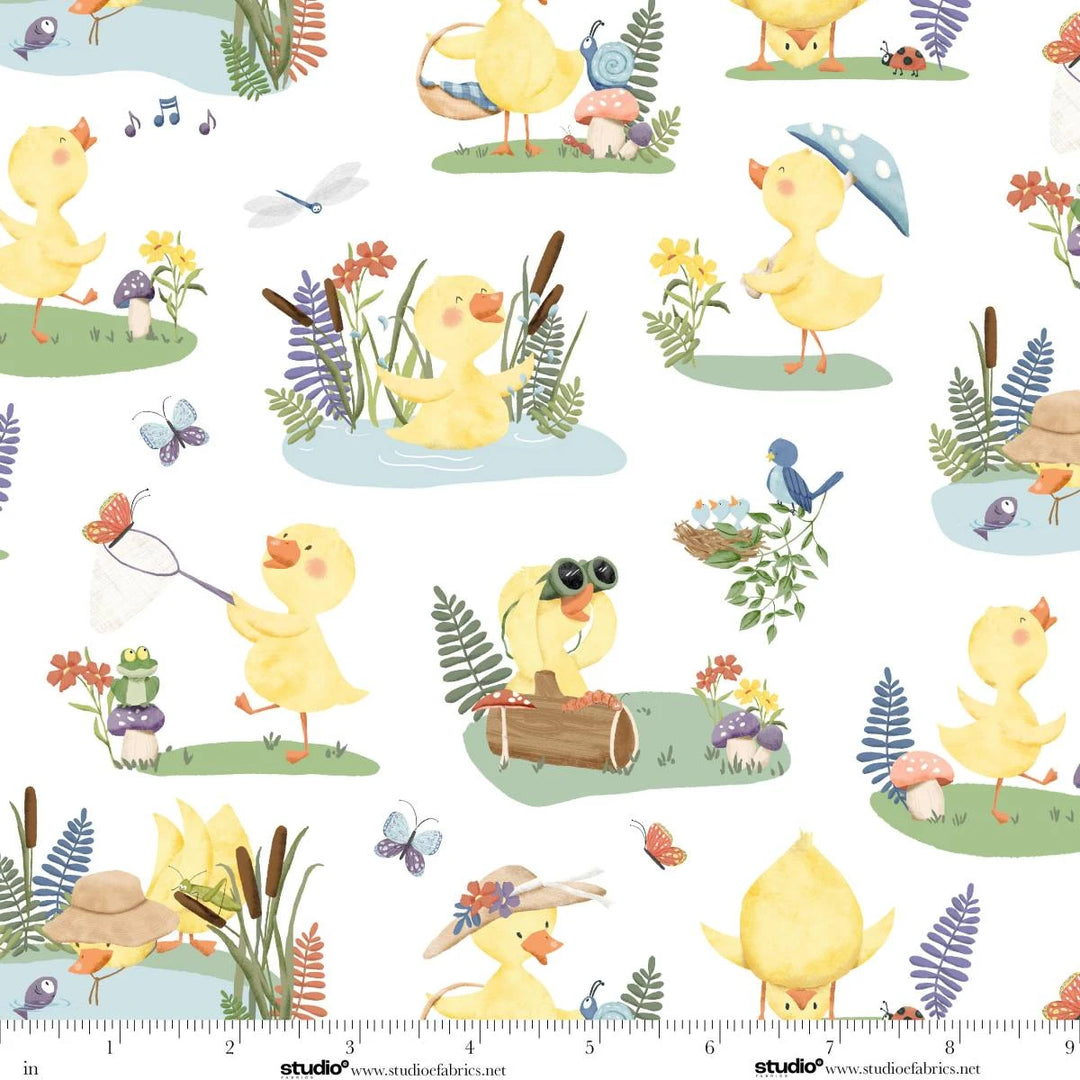 Lucky Duck - Duck Scenic, Yellow - 8974-41