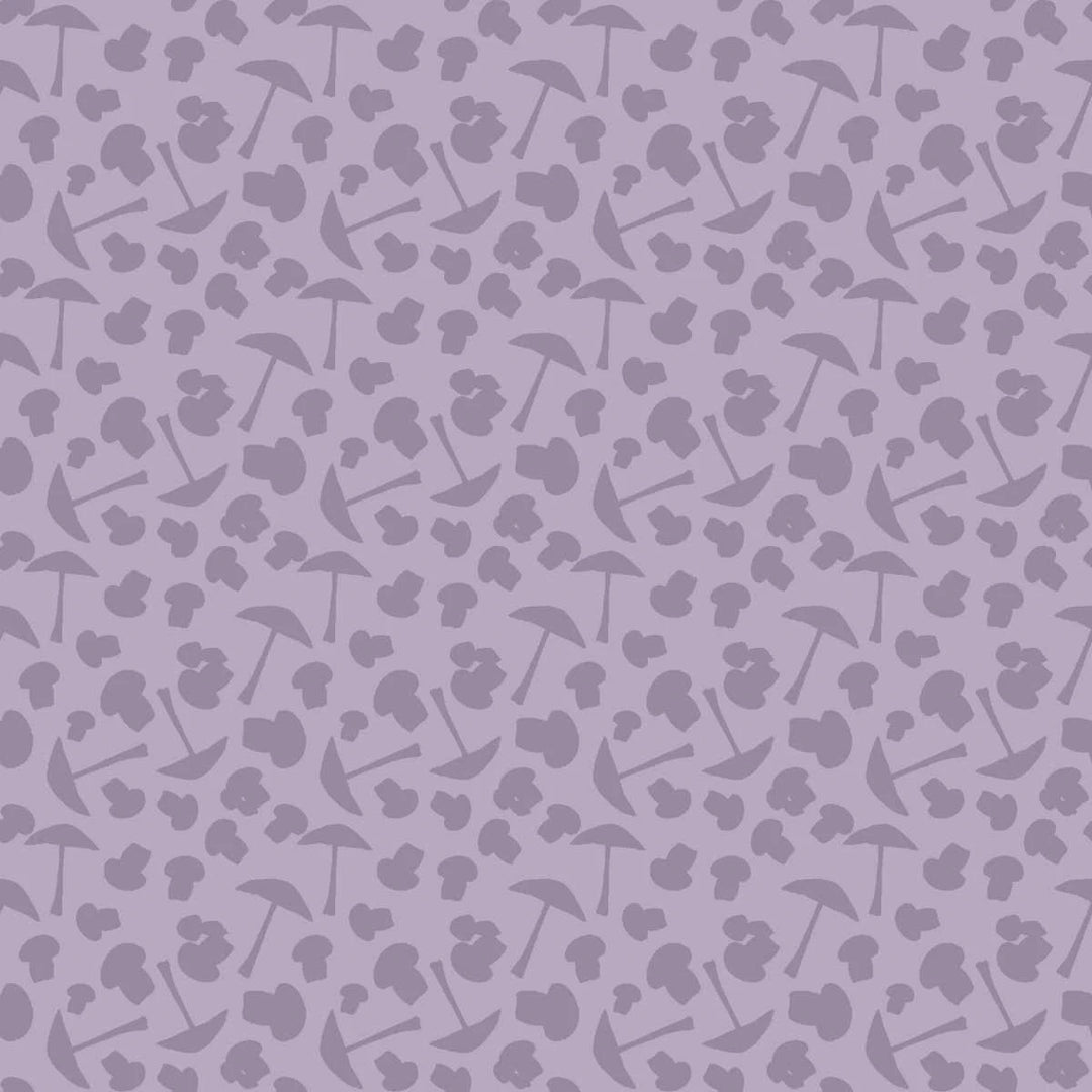 Lucky Duck - Mushrooms Toss, Wisteria - 8980-53