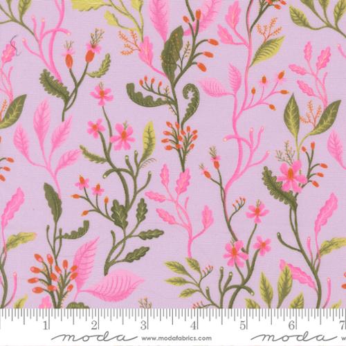 Floral Fondant - Pastel Floral, Lavender - 14131 13