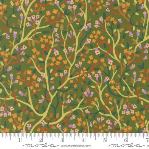 Floral Fondant - Pastel Jungle Florals, Leaf - 14133 18