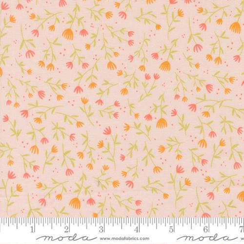 Floral Fondant - Pastel Ditsy Florals, Blush - 14134 12