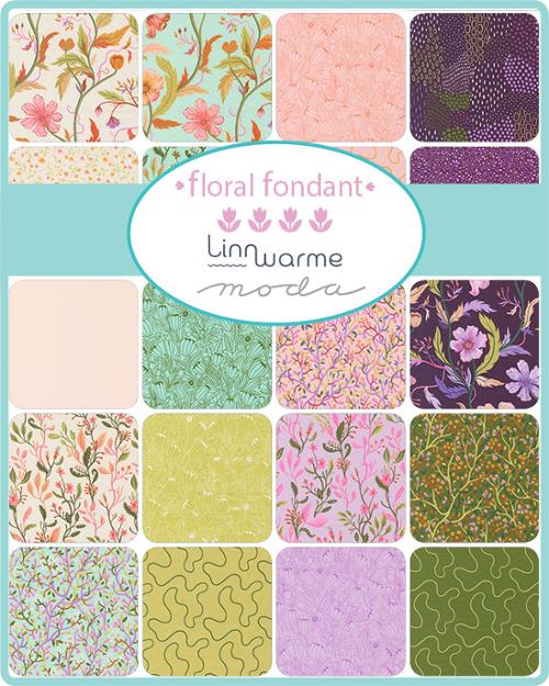 Moda Charm Pack - Floral Fondant - 42 5" squares