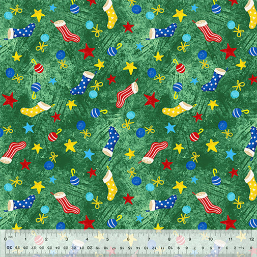 Chilly Friends - Trimmings Green - 53529-6