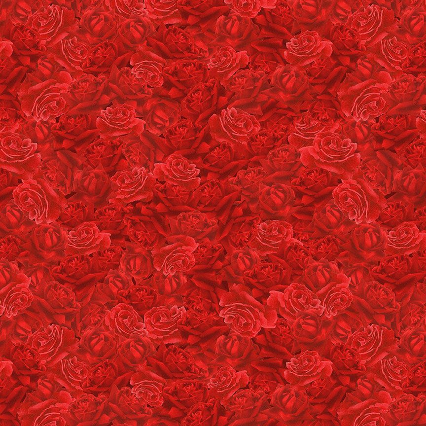 Vintage Rose - Packed Roses - ROSE-CD2205 - Red