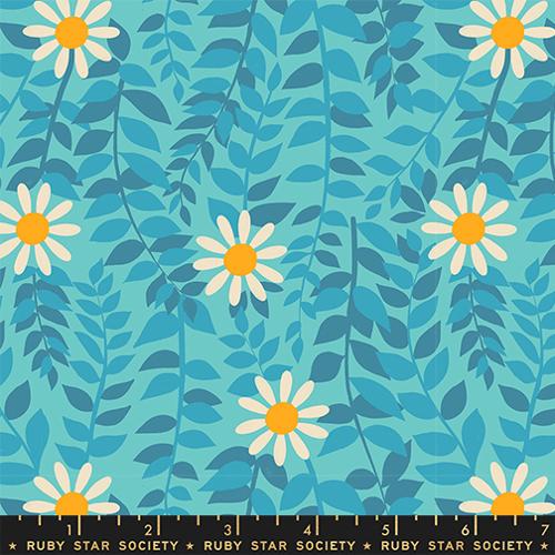 Flowerland - Turquoise - RS0075-13