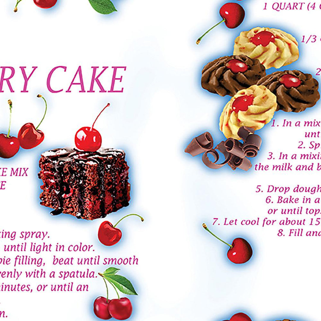Cherry Hill - Cherry Recipes, White - 14317-09