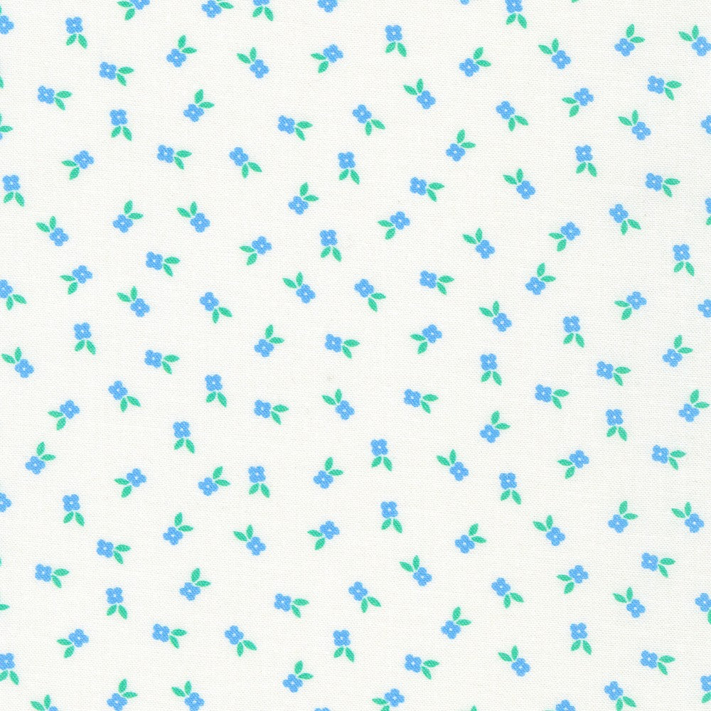 Flowerhouse - Hints of Prints Flowers, Blue - 21899-4