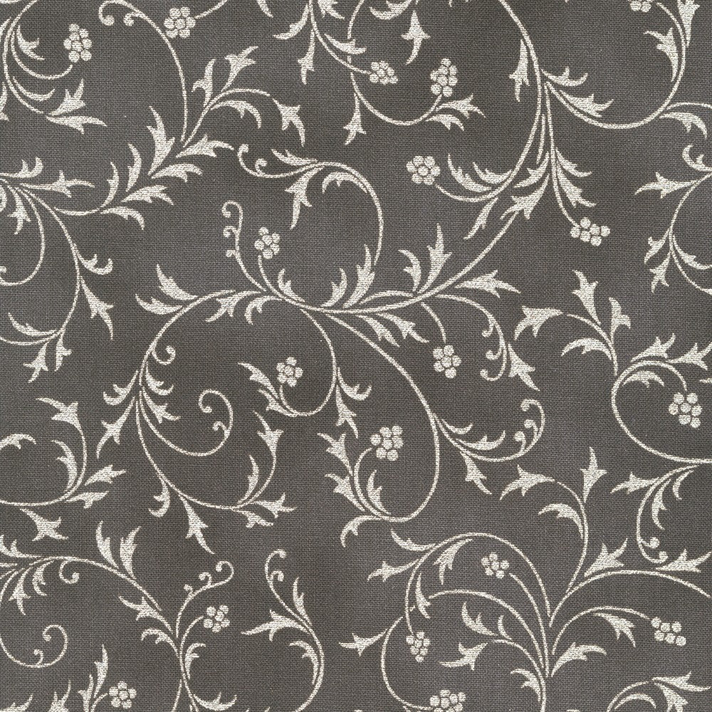 Holiday Flourish-Snow Flower - Taupe Color Story, Graphite - SRKM-21600 - 305