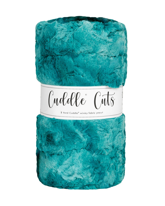 Luxe Cuddle - Galaxy, Mallard - 2yd cut