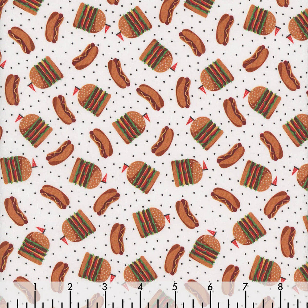 Chillin & Grillin - Hot Dogs & Burgers, White - 14360-09