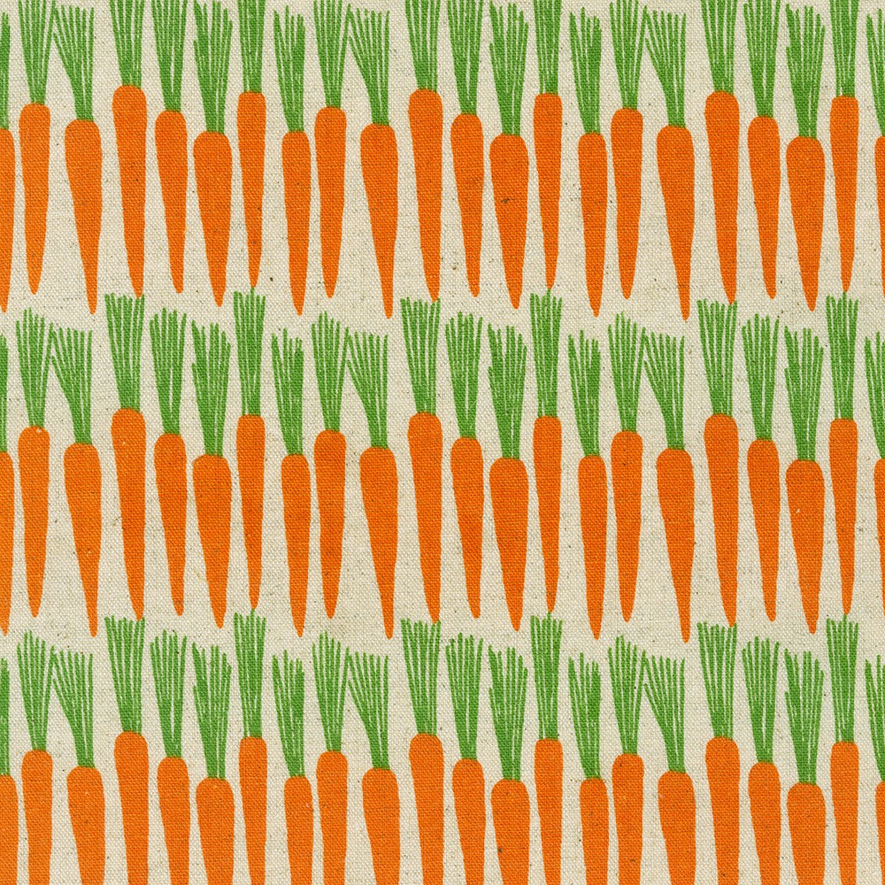 Cotton Flax Prints - Orange - SB-850396D1-1