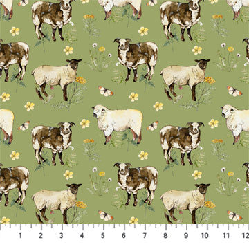 Countryside Comforts - Herd, Green - 90739-71