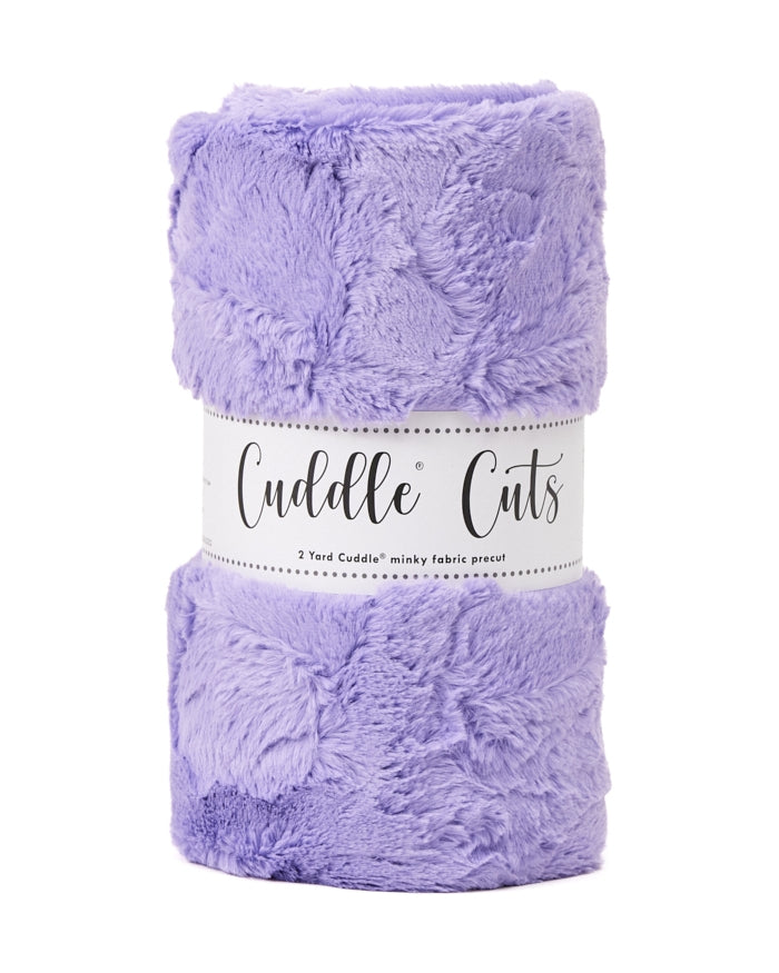 Luxe Cuddle - Hide, Bellflower - 2yd cut