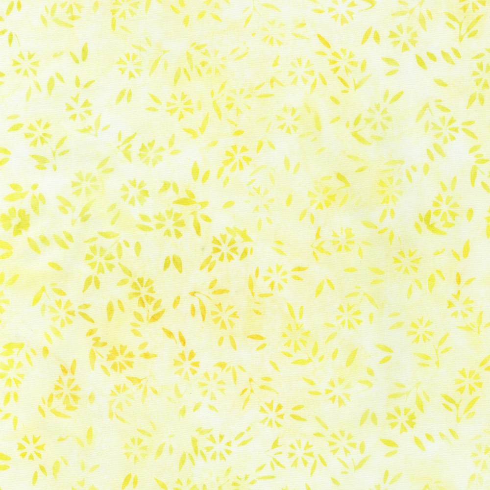 Petite Pastels - Flower, Lemon - AMD-22206-137 - Artisan Batiks