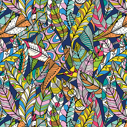 Rooville - Feathers, Navy - 17001-11