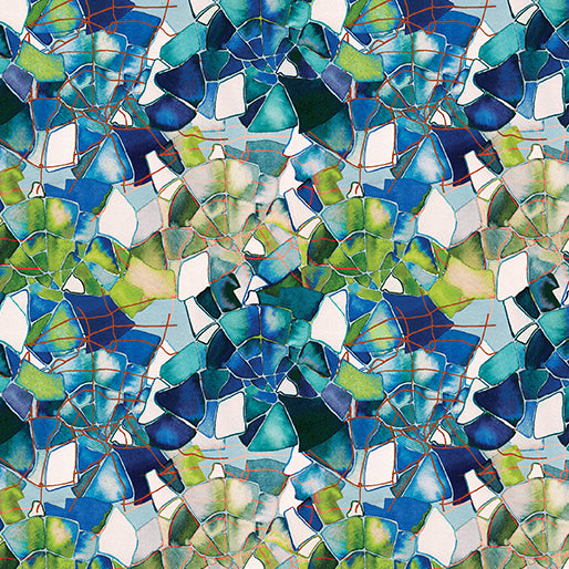 Prismatics - Prismatic Glass Turquoise/Multi - 16088-84