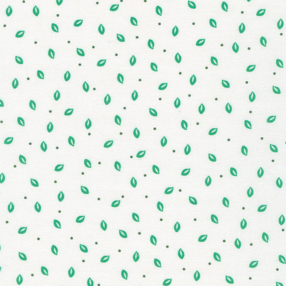Flowerhouse - Hints of Prints Petals, Green - 21903-7