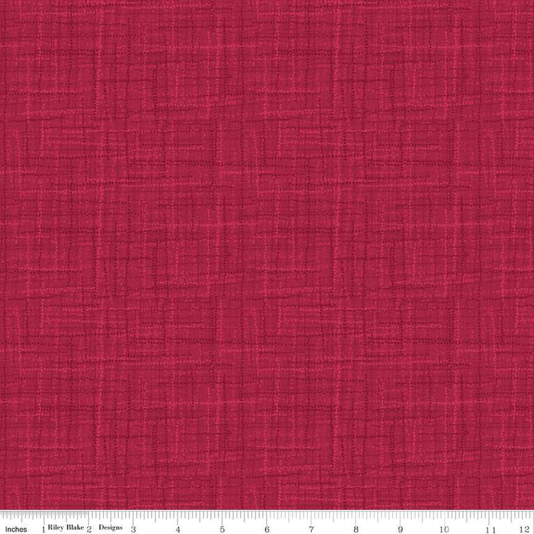 Grasscloth Cottons - Wine - C780