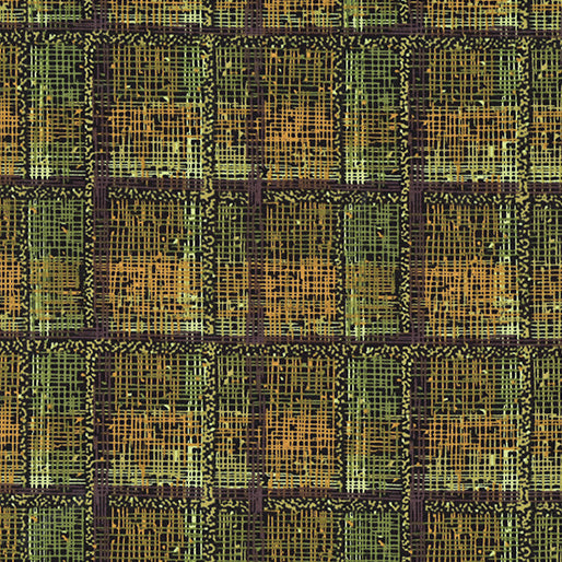 Benartextures - Crosshatch Olive - 9195-49