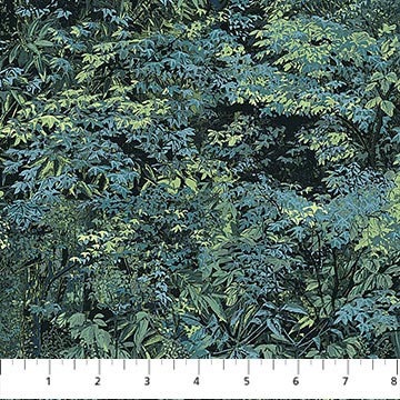 Naturescapes - Moonlight Kisses, Dark Blue/Teal - 26732-49