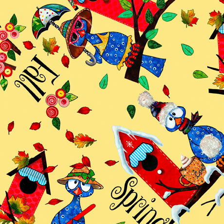 A Home For All Seasons - Bird & Birdhouses - 29952-S