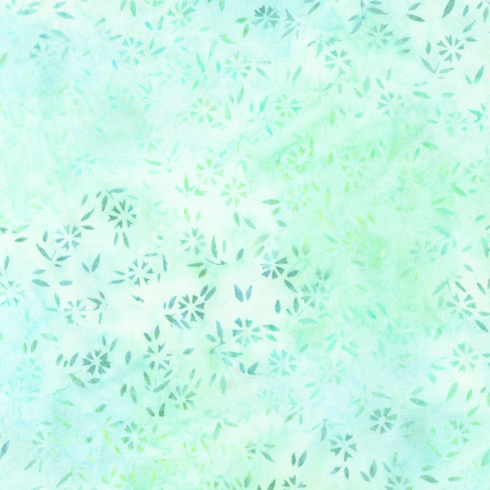 Petite Pastels - Flower, Mint - AMD-22206-32 - Artisan Batiks