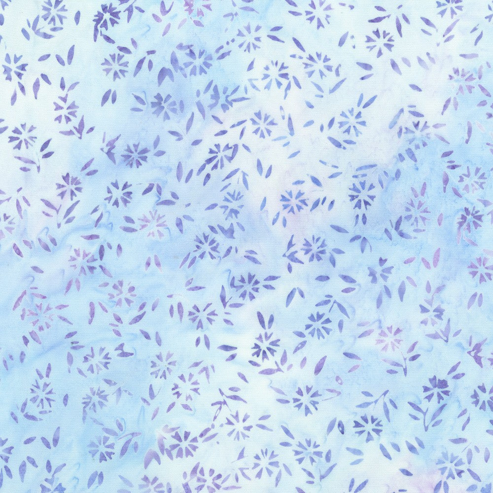 Petite Pastels - Flower, Periwinkle - AMD-22206-61 - Artisan Batiks