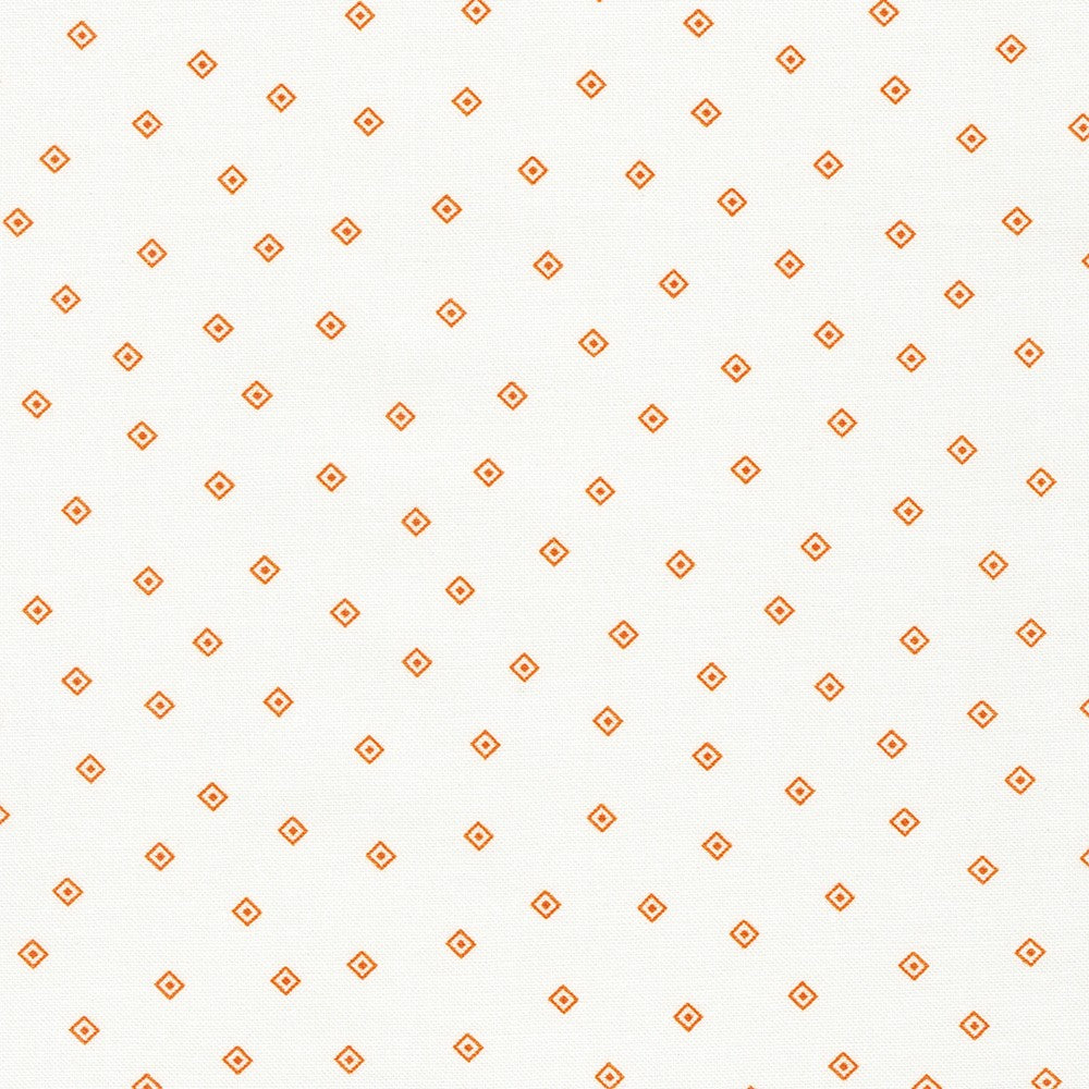 Flowerhouse - Hints of Prints Diamonds, Orange - 21900-8