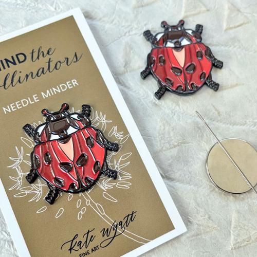 Needle Minder - Enamel Ladybug