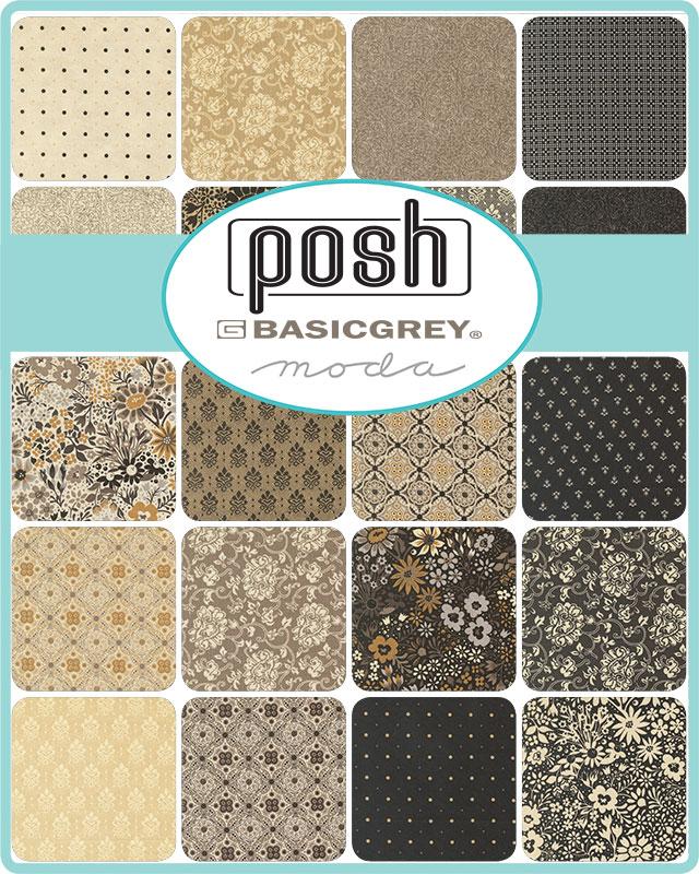 Moda Jelly Roll - Posh - 40 2 1/2" strips
