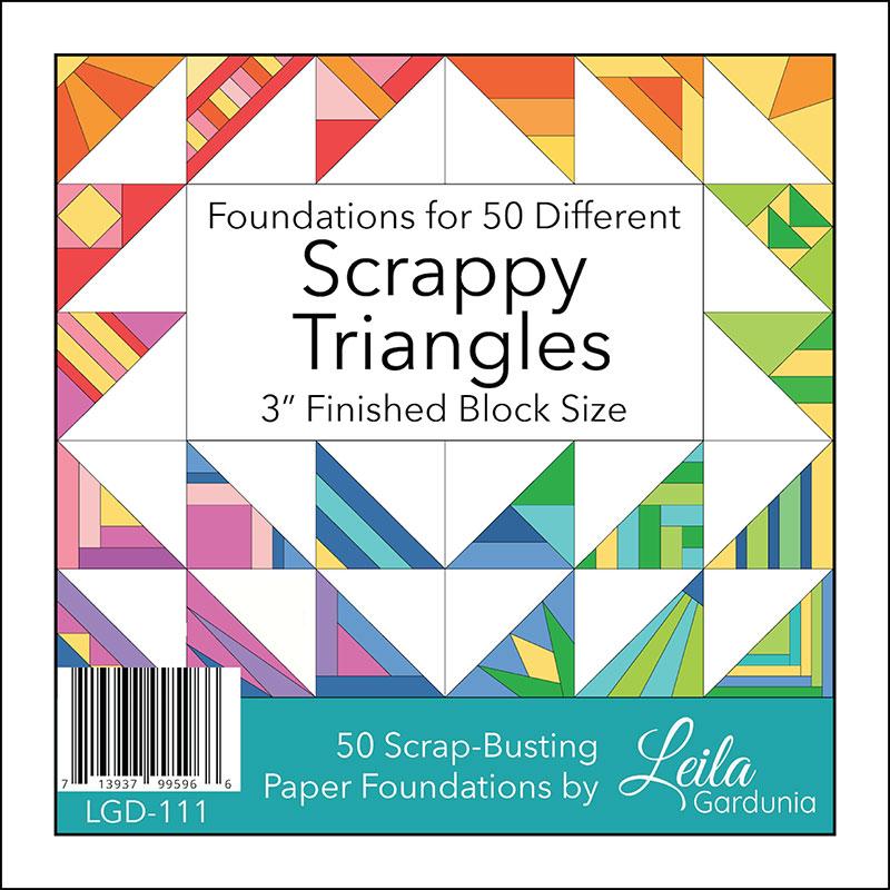 Scrappy Triangles - 3" Foundation Papers