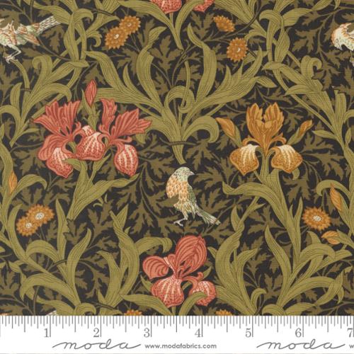 Morris Muse - Iris Florals, Ebony - 13380 15
