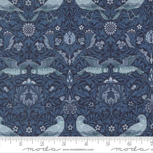 Morris Muse - Birds Damask, Twilight - 13381 15