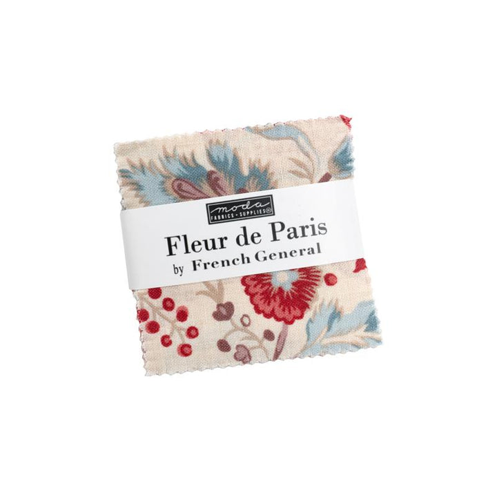 Moda Candy Mini Charm Pack - Fleur De Paris - 42 2 1/2" squares