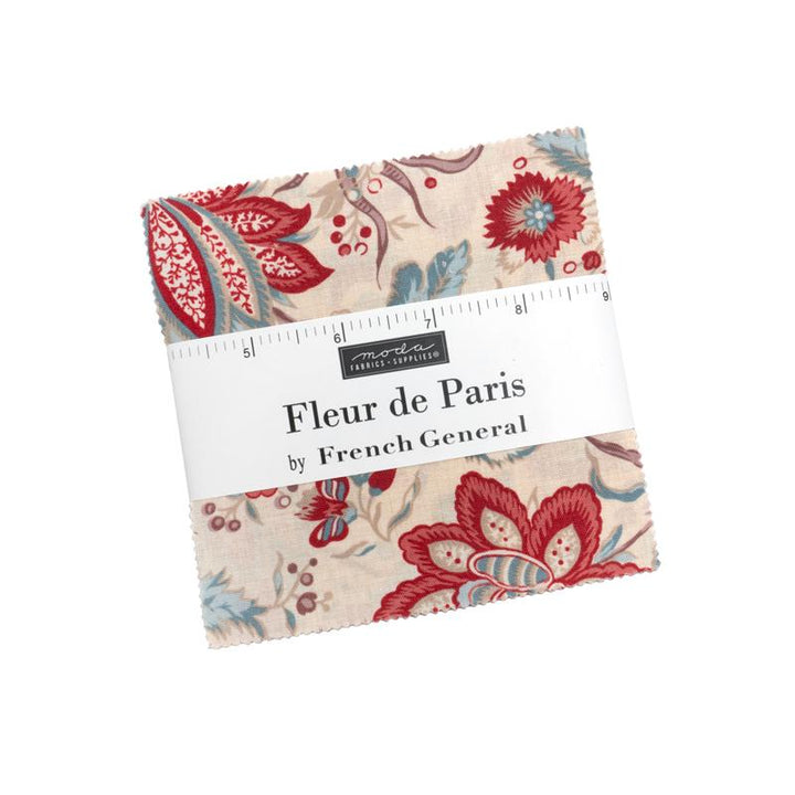 Moda Charm Pack - Fleur De Paris - 42 5" squares