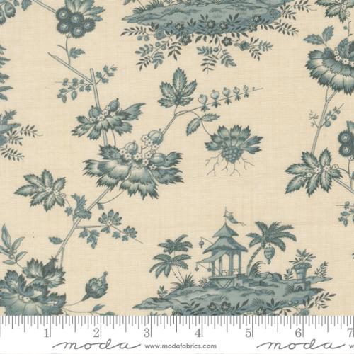 Fleur De Paris - Jardinage Florals Scenic, Pearl French Blu - 13992 13