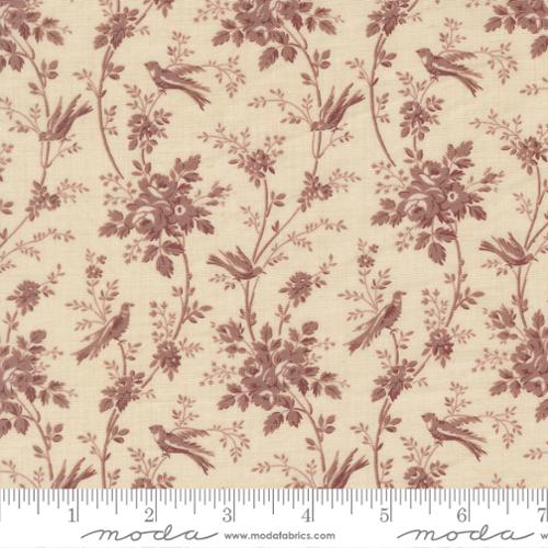 Fleur De Paris - Oiseaux Florals Birds, Pearl Lavender - 13996 13
