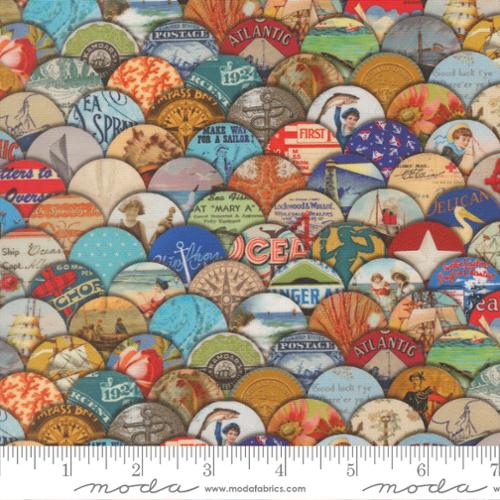 Saltwater - Hidden Treasure Patchwork, Nautical - 39572 11