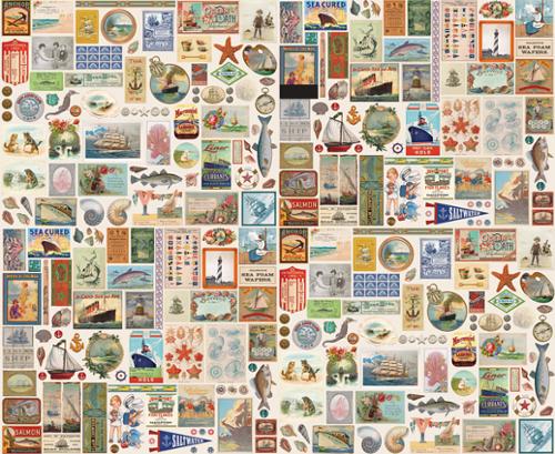 Saltwater - Saltwater Patchwork, Nautical - 39581 11