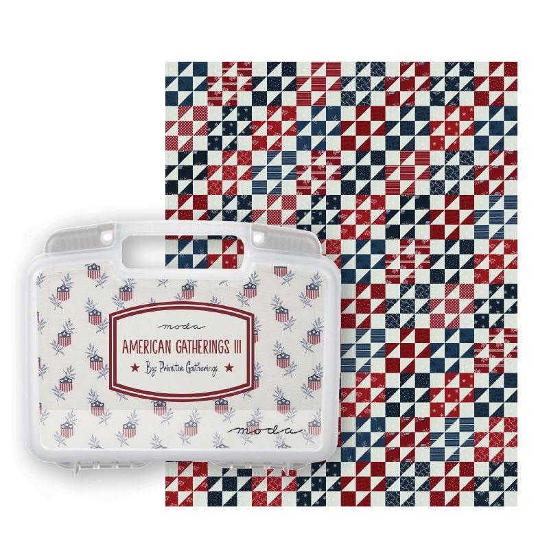 Kit 1272 - American  Gatherings III Collector Bin