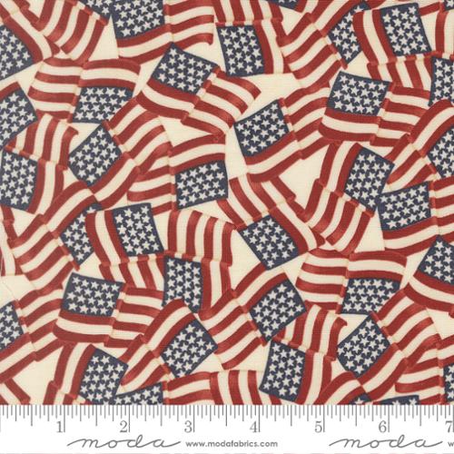 America 250 Years - Waving Flags, Parchment - 56180 11
