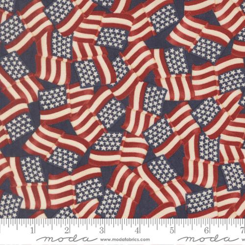 America 250 Years - Waving Flags,  Loyalty Blue - 56180 14