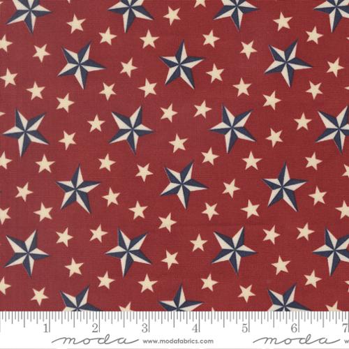America 250 Years - Tossed Stars, Brave Crimson - 56181 12