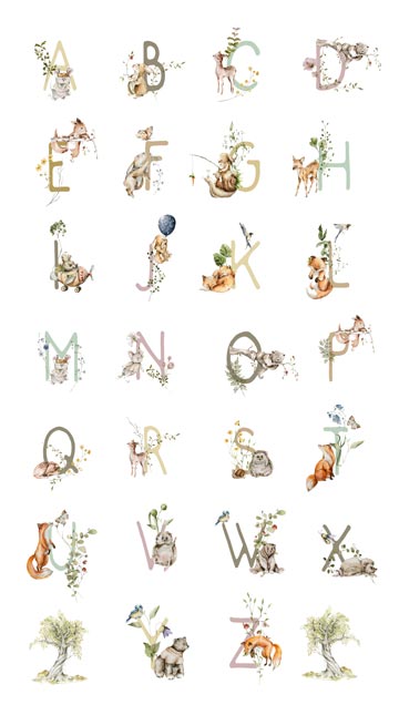 Panel 570 - Alphabet
