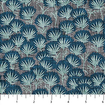 Snow Drift - Leaves, Teal - 91342-64