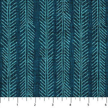 Snow Drift - Stripe, Teal - 91349-64