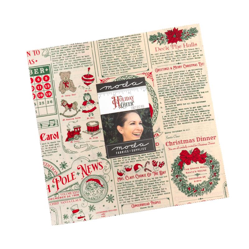 Moda Layer Cake - Holiday Cheer - 42 10" squares