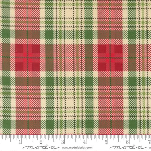 Holiday Cheer - Christmas Plaid Checks, Natural 20977 11